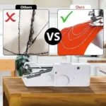 Mini-machine à coudre sans fil, Réparez et cousez où vous voulez, quand vous voulez – Image 2