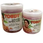 Savon africain Toudy, Éclaircit et exfolie votre peau en douceur