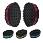 Brosse à cheveux en mousse, Idéale pour créer des boucles parfaites et définir vos cheveux crépus ou bouclés – Image 2