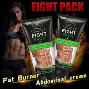 Aichun Beauty Eight Pack Cream, Crème raffermissante et sculptante pour le corps, Brûle les graisses, raffermit la peau et favorise l'apparition des abdominaux - Résultats visibles en 3 jours - 120g