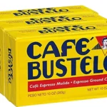 Café Bustelo Espresso Moulu - Café torréfié et moulu, arôme intense et riche, 10 oz (283g)