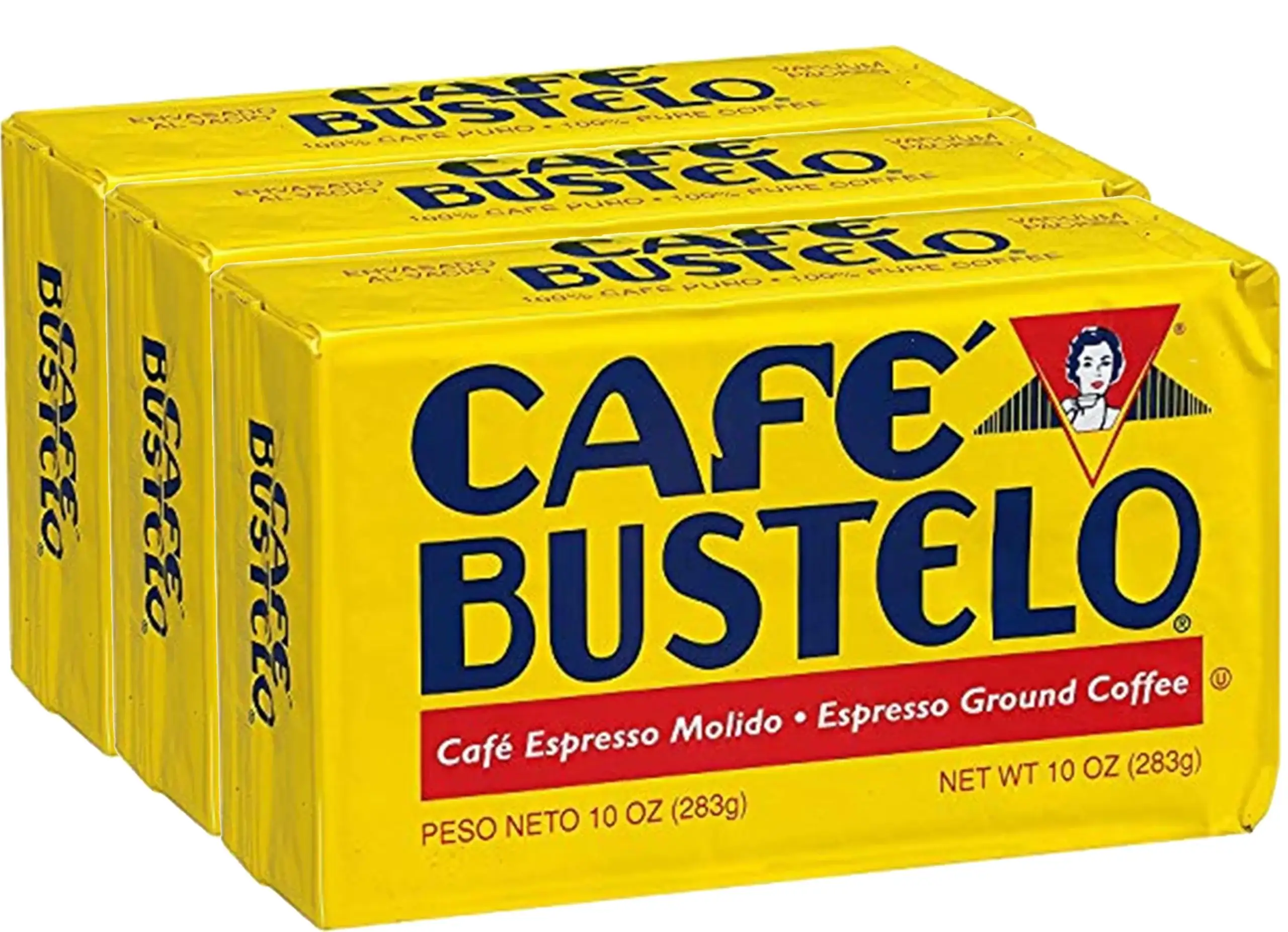 Cafe-Bustelo-Espresso-Ground-Coffee-10-Ounce-Pack-Of-3_6b53f829-fffc-44e1-ad74-450fab69fe55_2.90e36444c78b698f340ae64ab9710957 Café Bustelo Espresso Moulu - Café torréfié et moulu, arôme intense et riche, 10 oz (283g) – Image 1