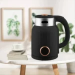 Bouilloire électrique en acier inoxydable avec affichage de la température - 1,5 litre - 1500W - Contrôle précis de la température - Maintien au chaud - Protection contre la surchauffe et le manque d'eau - Design élégant et moderne pour la maison et le bureau – Image 4