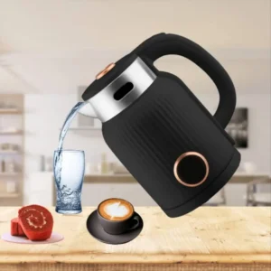Bouilloire électrique en acier inoxydable avec affichage de la température - 1,5 litre - 1500W - Contrôle précis de la température - Maintien au chaud - Protection contre la surchauffe et le manque d'eau - Design élégant et moderne pour la maison et le bureau
