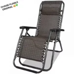 Chaise pliable de jardin Original, Confort et détente en plein air, Idéale pour le camping, la plage, les pique-niques et les événements en extérieur – Image 8