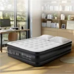 Matelas gonflable électrique avec pompe intégrée, Confort optimal pour la maison, les invités et le camping, Facile à gonfler et à dégonfler, Différentes tailles disponibles (simple, double, queen, king) – Image 2