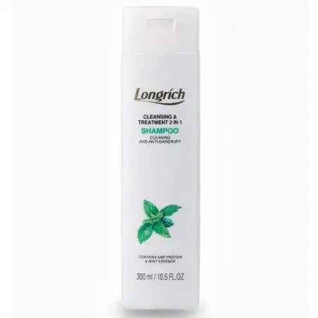 shampoing-2-en-1 Shampoing 2 en 1 de Longrich, Efficace pour traiter les pellicules, ne coupe pas les cheveux, mais les fait pousser Répare les cheveux abîmés Rapide et pratique – Image 1