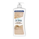 St. Ives Lotion Corporelle Lissante Rose & Huile d'Argan - Hydratation quotidienne, Peau radieuse et Douce - 621 ml
