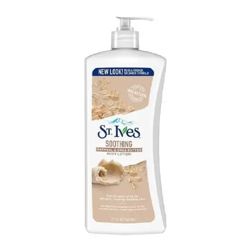 1 St. Ives Lotion Corporelle Lissante Rose & Huile d'Argan - Hydratation quotidienne, Peau radieuse et Douce - 621 ml – Image 1