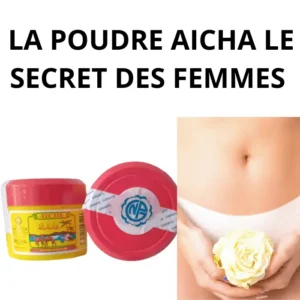 Poudre Aicha - Le Secret de Beauté Intime des Femmes - Soin Naturel Purifiant et Parfumé