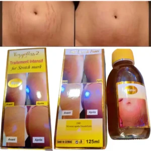 Vergeliss 2 Traitement Intensif Anti-Vergetures - Réduit visiblement les vergetures existantes - Tous types de peau - 125 ml