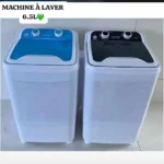 Machine à laver portable semi-automatique 6.5L, Compacte et économique, idéale pour les petits espaces et le linge du quotidien