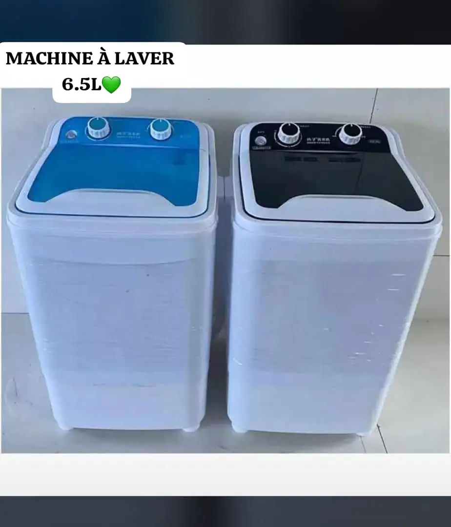 IMG-20250301-WA0094 Machine à laver portable semi-automatique 6.5L, Compacte et économique, idéale pour les petits espaces et le linge du quotidien – Image 1