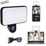 Mini Lampe Selfie LED Rechargeable - Éclairage Portable pour Photos et Vidéos - 3 Niveaux de Luminosité - Remplissage Lumineux - Idéale pour Smartphones et Tablettes – Image 3