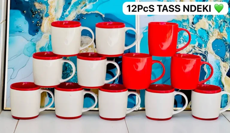 Lot de 12 Tasses en Céramique Colorées - 15oz - Idéal pour Sublimation, Cadeaux Personnalisés - Couleurs Assorties – Image 3