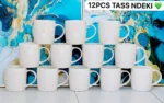 Lot de 12 Tasses en Céramique Colorées - 15oz - Idéal pour Sublimation, Cadeaux Personnalisés - Couleurs Assorties – Image 10