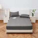 Ensemble de Literie Imperméable Matelassé - Drap Housse, Taies d'Oreiller - Douceur et Protection pour un Sommeil Paisible – Image 4