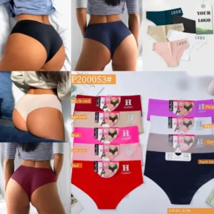 Slips Invisibles Femme "FASHION QUALITÈ" - Qualité Originale - Confort & Discrétion - Tailles L/XL/XXL - Multicolore