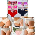 Slips Invisibles Femme "FASHION QUALITÈ" - Qualité Originale - Confort & Discrétion - Tailles L/XL/XXL - Multicolore – Image 3