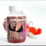 Complément Alimentaire Naturel pour l'Augmentation Mammaire - Pueraria Lobata et Papaye - 60 Gummies