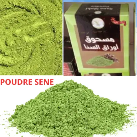 Ajouter un sous-titre (700 x 700 px) (5) Sana Maki Poudre - Poudre de Séné Naturelle, Soulage et traite les hémorroïdes, Lutte contre la constipation – Image 1