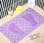 Tapis de Bain Antidérapant avec Ventouses - Sécurité Maximale, Confort Sous les Pieds – Image 4