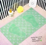 Tapis de Bain Antidérapant avec Ventouses - Sécurité Maximale, Confort Sous les Pieds – Image 2