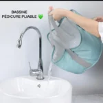 Seau Pliable Multifonctionnel - Bain de Pieds, Nettoyage, Rangement - Portable et Léger – Image 5