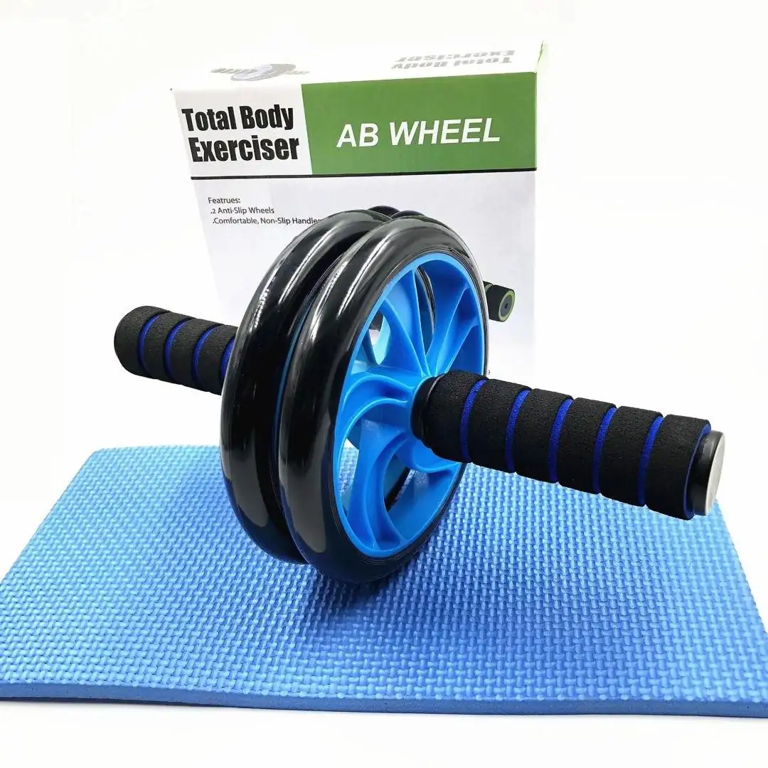 JYXL53VdJ55LfsqyH1K8Tg52iF8rzcqcbnMVehMf Roue Abdominale Double Professionnelle Total Body Exerciser - Renforcement Efficace des Abdominaux, du Core et du Haut du Corps avec Tapis de Protection pour les Genoux – Image 1
