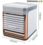 Mini Climatiseur Portable ICEN - Rafraîchissement Instantané et Personnalisé - Silencieux et Écologique – Image 3