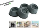 Kit de 4 Patins Anti-Vibrations Universels pour Machine à Laver - Stabilité, Silence et Protection du Sol Garantis – Image 2