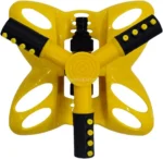 Arroseur de Pelouse Rotatif Automatique à 360 Degrés - Irrigation Efficace et Uniforme pour Jardin, Pelouse et Fleurs avec 3 Bras et Buses Réglables – Image 4