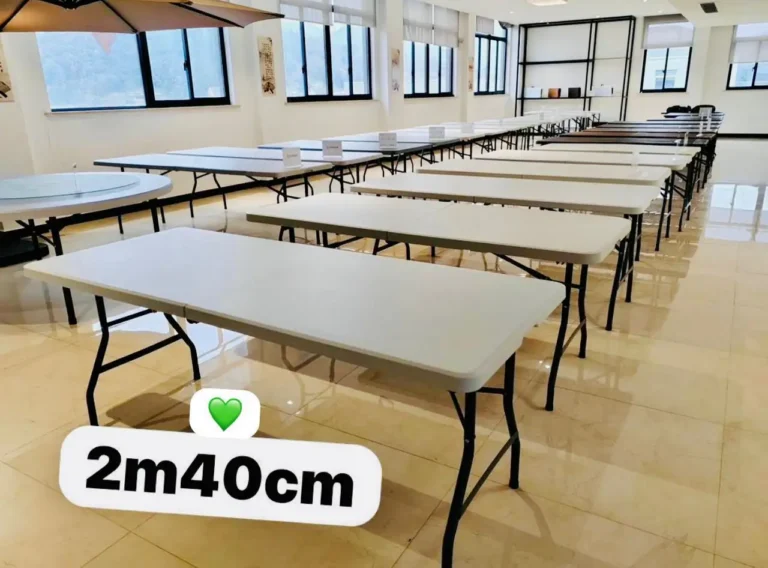 Table de Dressage Pliante 2M40 – Idéale pour Événements, Réceptions et Traiteur – Image 3