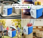 Mini Réfrigérateur / Congélateur Portable 6L 12V pour Voiture – Gardez Vos Boissons et Aliments au Frais sur la Route – Image 4