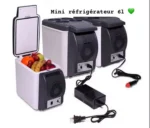 Mini Réfrigérateur / Congélateur Portable 6L 12V pour Voiture – Gardez Vos Boissons et Aliments au Frais sur la Route