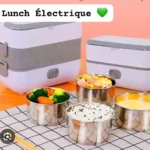 Lunch Box Électrique Chauffante – Savourez des Repas Chauds et Frais Partout