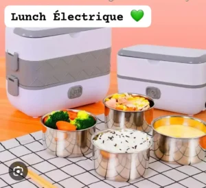 Lunch Box Électrique Chauffante – Savourez des Repas Chauds et Frais Partout