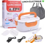 Boîte à Lunch Électrique 2-en-1 Portable – Chauffez Vos Repas au Bureau ou en Voiture – Image 4