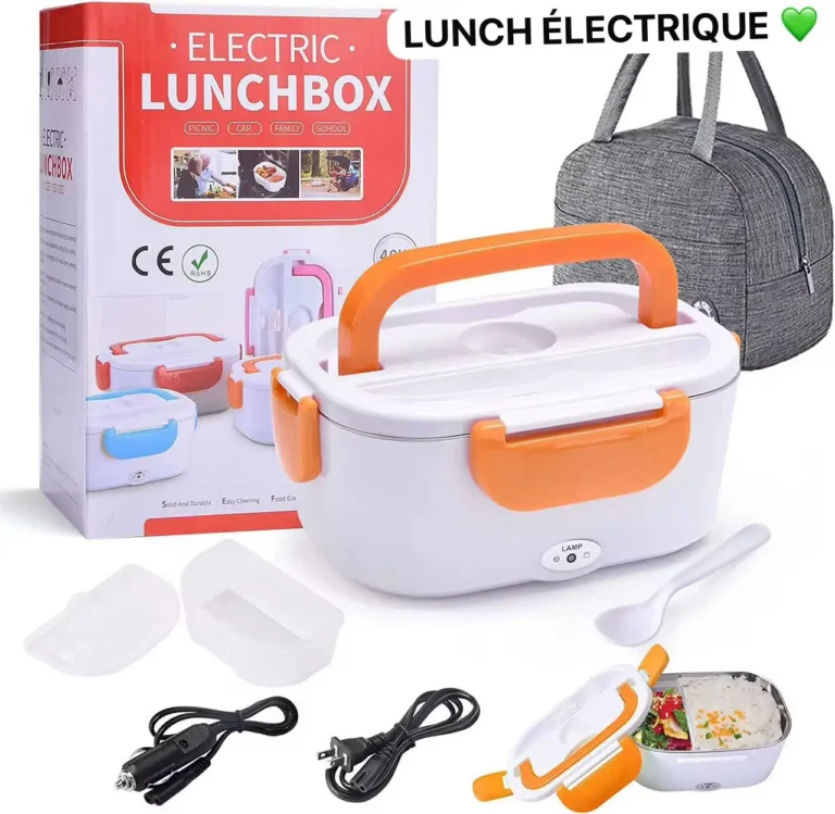 Boîte à Lunch Électrique 2-en-1 Portable – Chauffez Vos Repas au Bureau ou en Voiture – Image 4