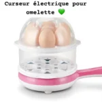 Cuiseur à Œufs Électrique 2-en-1 et Omelette – Préparations Faciles et Rapides – Image 4