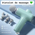 Pistolet de Massage Musculaire à Percussion Professionnel – Soulagement Profond de la Douleur et Récupération Sportive – Image 2