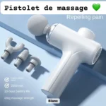 Pistolet de Massage Musculaire à Percussion Professionnel – Soulagement Profond de la Douleur et Récupération Sportive – Image 4