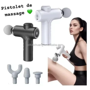 Pistolet de Massage Musculaire à Percussion Professionnel – Soulagement Profond de la Douleur et Récupération Sportive