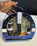 Coffret cadeau 3 en 1 parfumé à la rose pour femme Bleu,  Coffret Cadeau de Luxe Missy G.G. V.V. Love : Parfum Enivrant, Lotion Corps Hydratante et Brume Parfumée Subtile pour une Expérience Sensorielle Complète