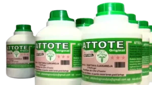 Pack de 3 Bouteilles ATTOTE Original Traditionnel – Boisson Aphrodisiaque Tonique Naturel à Base de Plantes d'Afrique