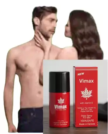 touten-un.com Vimax Men Delay Spray - Spray Retardant pour Hommes avec Vitamine E - 100% Sûr et Efficace - Made in Canada – Image 1