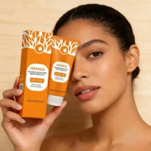 Snowfees Orange Enzymes Exfoliating Brightening Gel LF16-35 – Gel Exfoliant Éclaircissant aux Enzymes d’Orange pour un Teint Lumineux