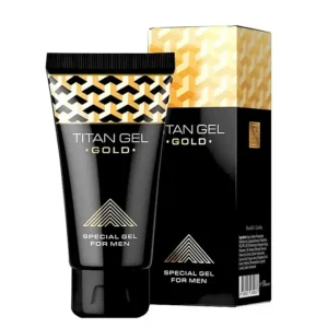 Titan Gel Gold – Gel Spécial Homme pour Massage Intime et Performance Masculine, grossir le pénis