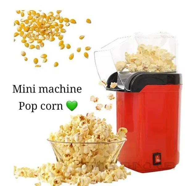 Mini Machine à Popcorn Électrique Minijoy – Cuisson Sans Huile à Air Chaud (1200W) pour Popcorn Sain et Rapide – Image 4