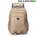 Sac à Dos Grand Modèle (GM) Multifonction – Compartiment PC Portable, Poches Antivol & Imperméable pour Voyage et Travail – Image 6